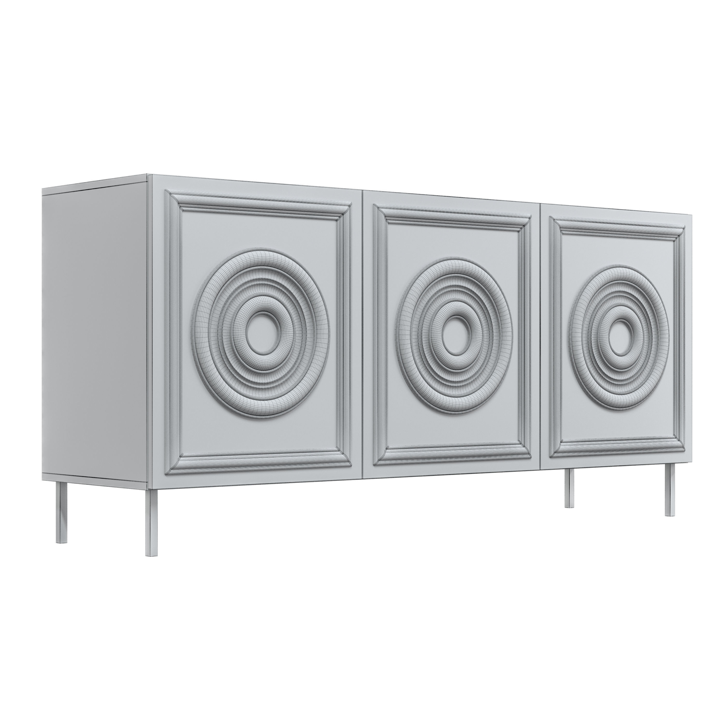 Curbstone TSR1-01 3D model_4