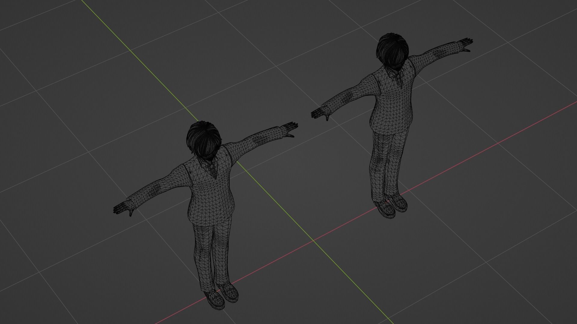 Jungkook - Suga - BTS Low-poly 3D model_9