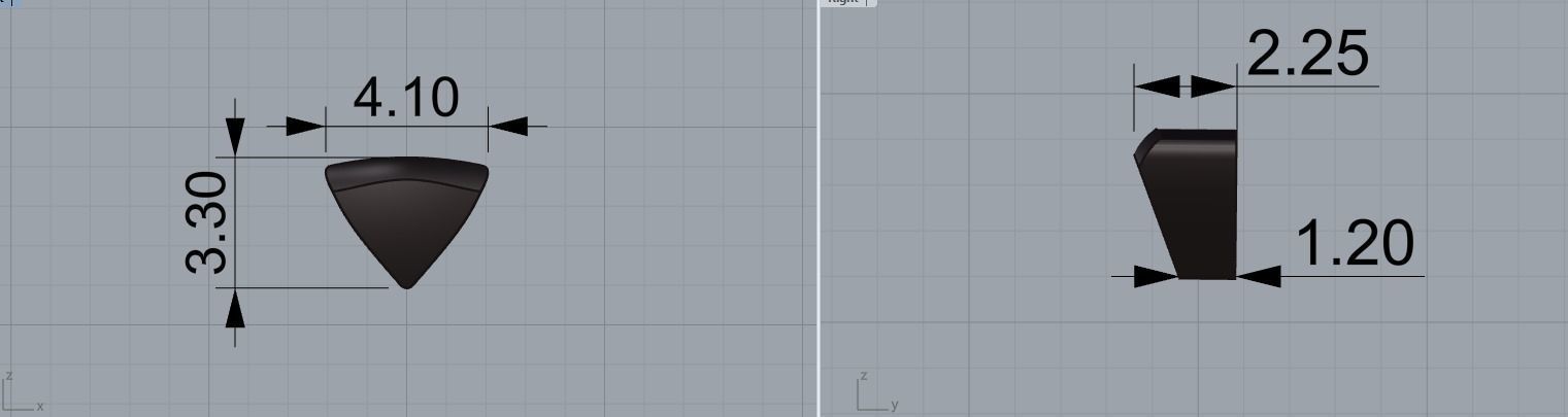 jewelry ring with stones 3D print model_6