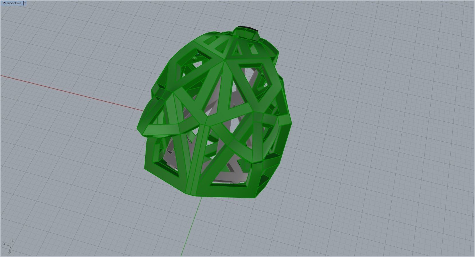jewelry ring with stones 3D print model_26