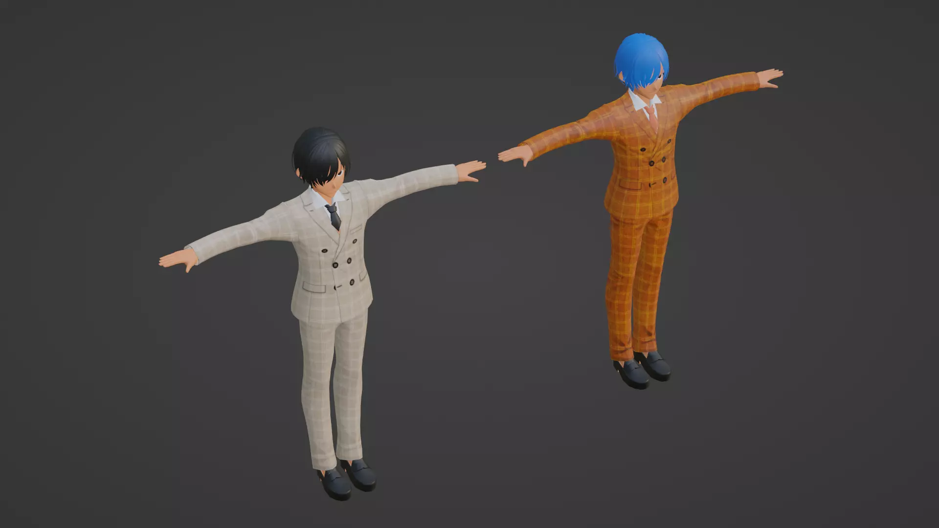 Kim Seok-Jin - RM - BTS Low-poly 3D model_0