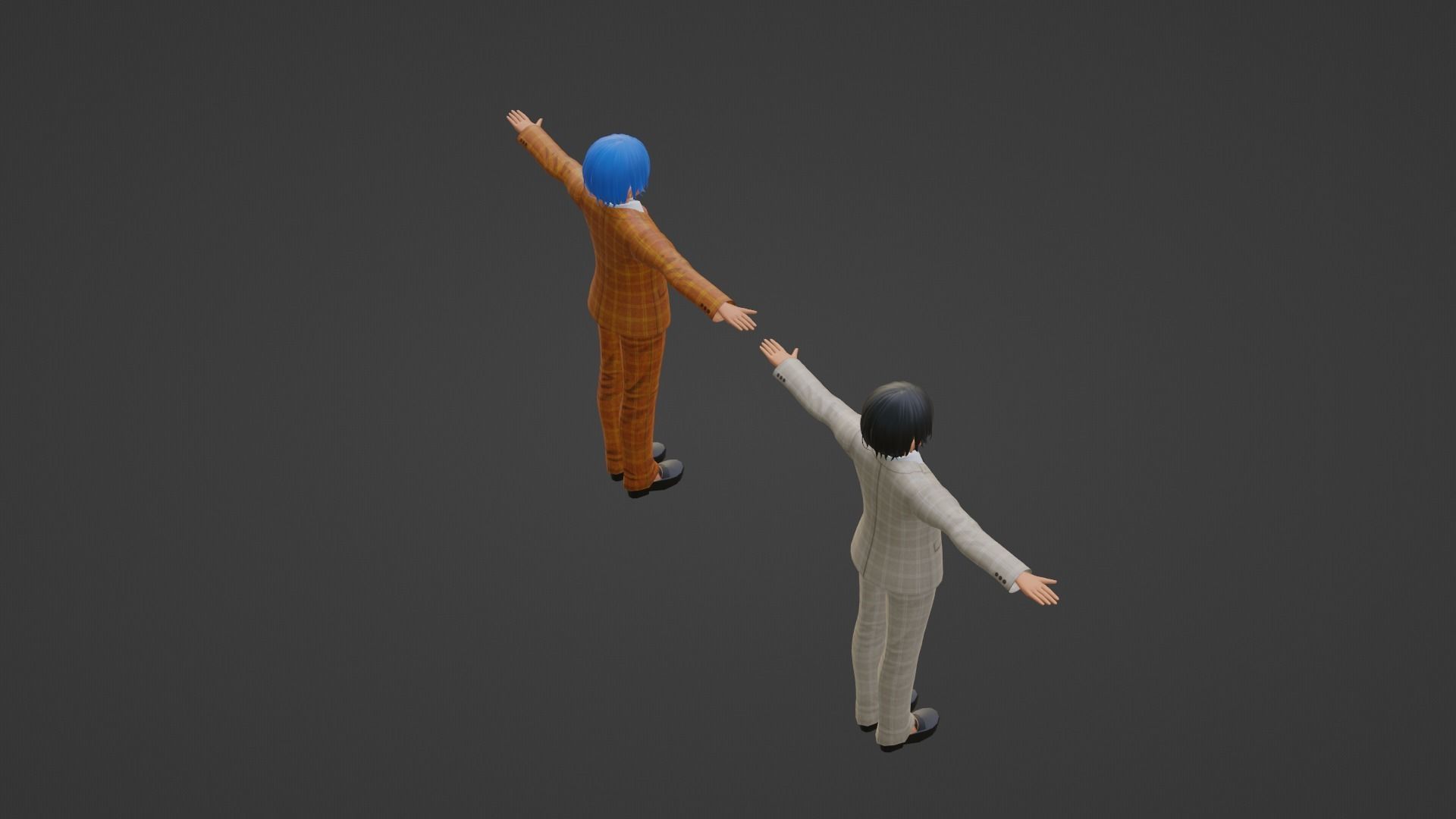 Kim Seok-Jin - RM - BTS Low-poly 3D model_5