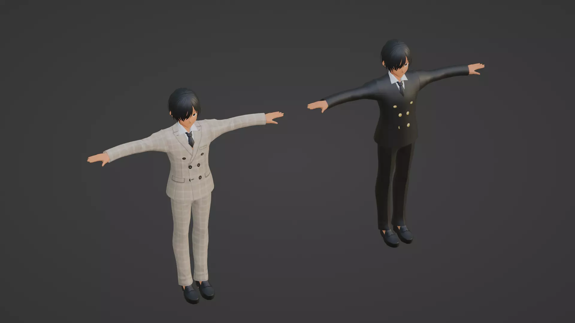 Kim Seok-Jin - Suga- BTS Low-poly 3D model_0