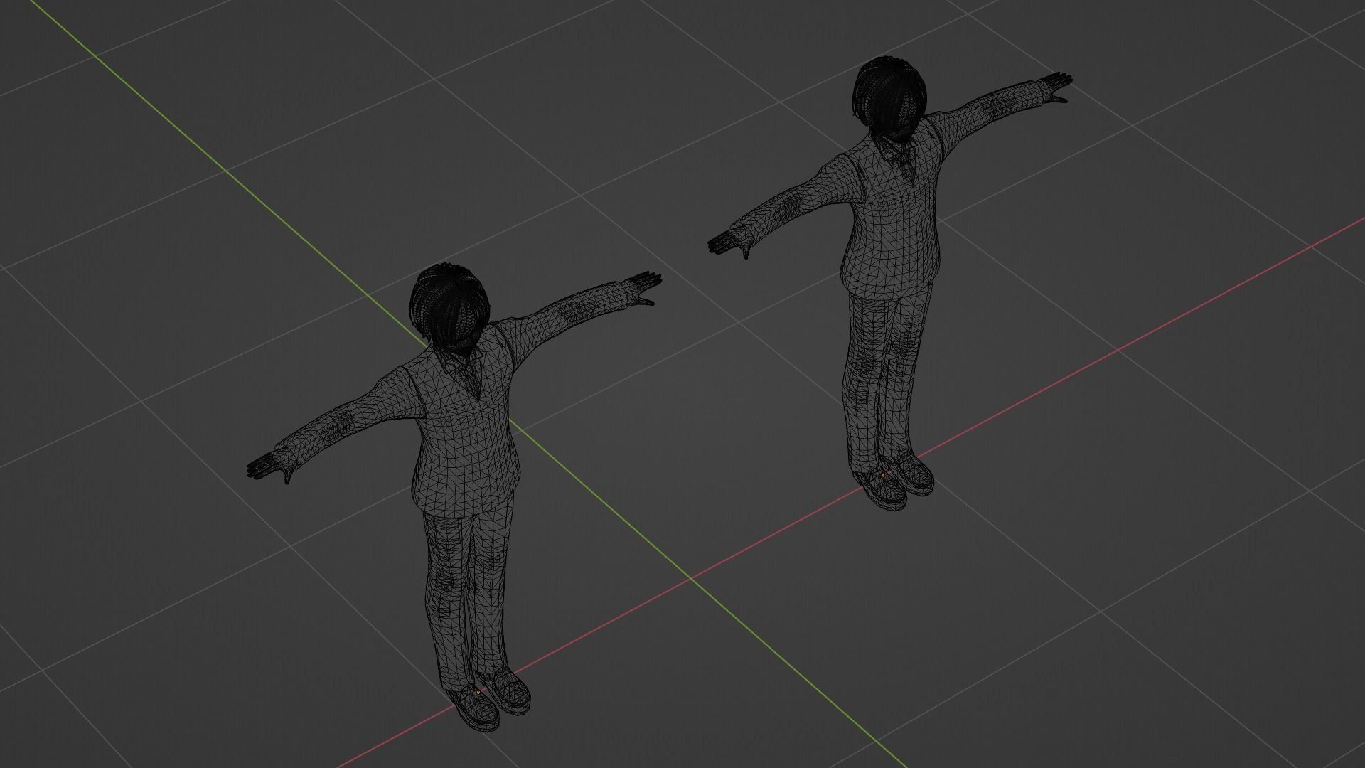 Kim Seok-Jin - Suga- BTS Low-poly 3D model_9