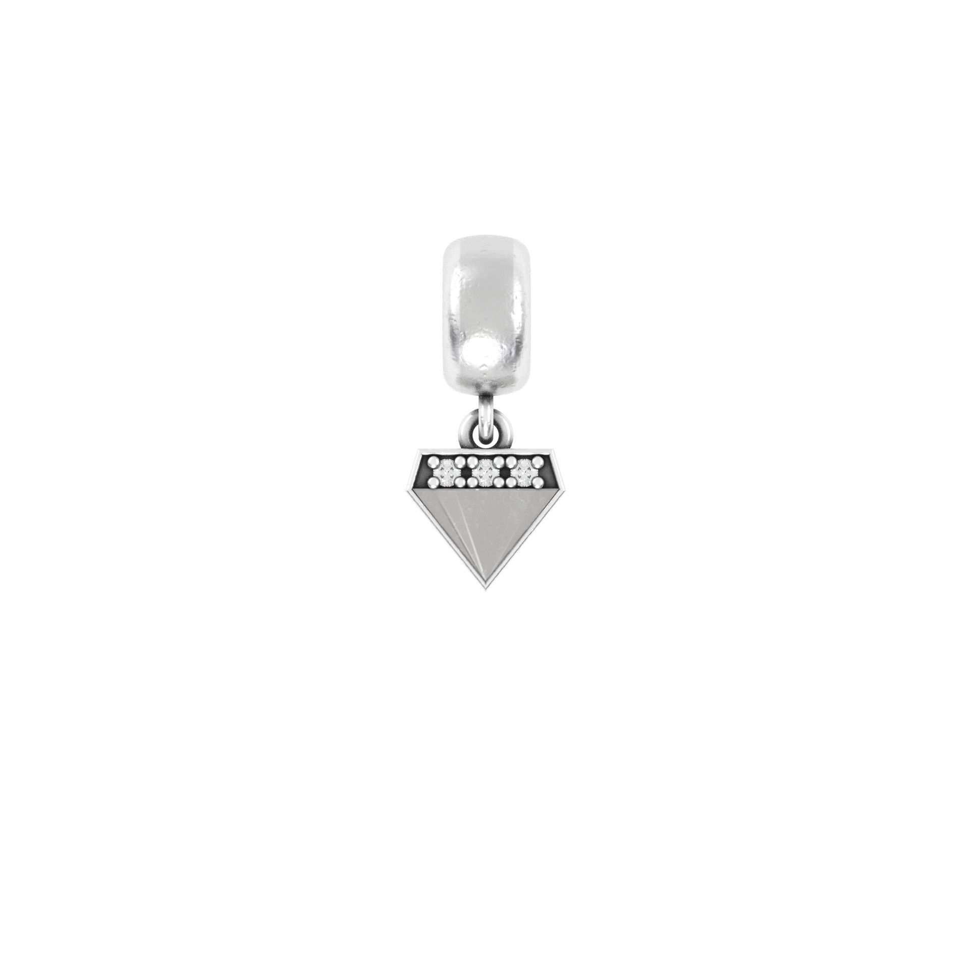 Diamond Charm 3D print model_6