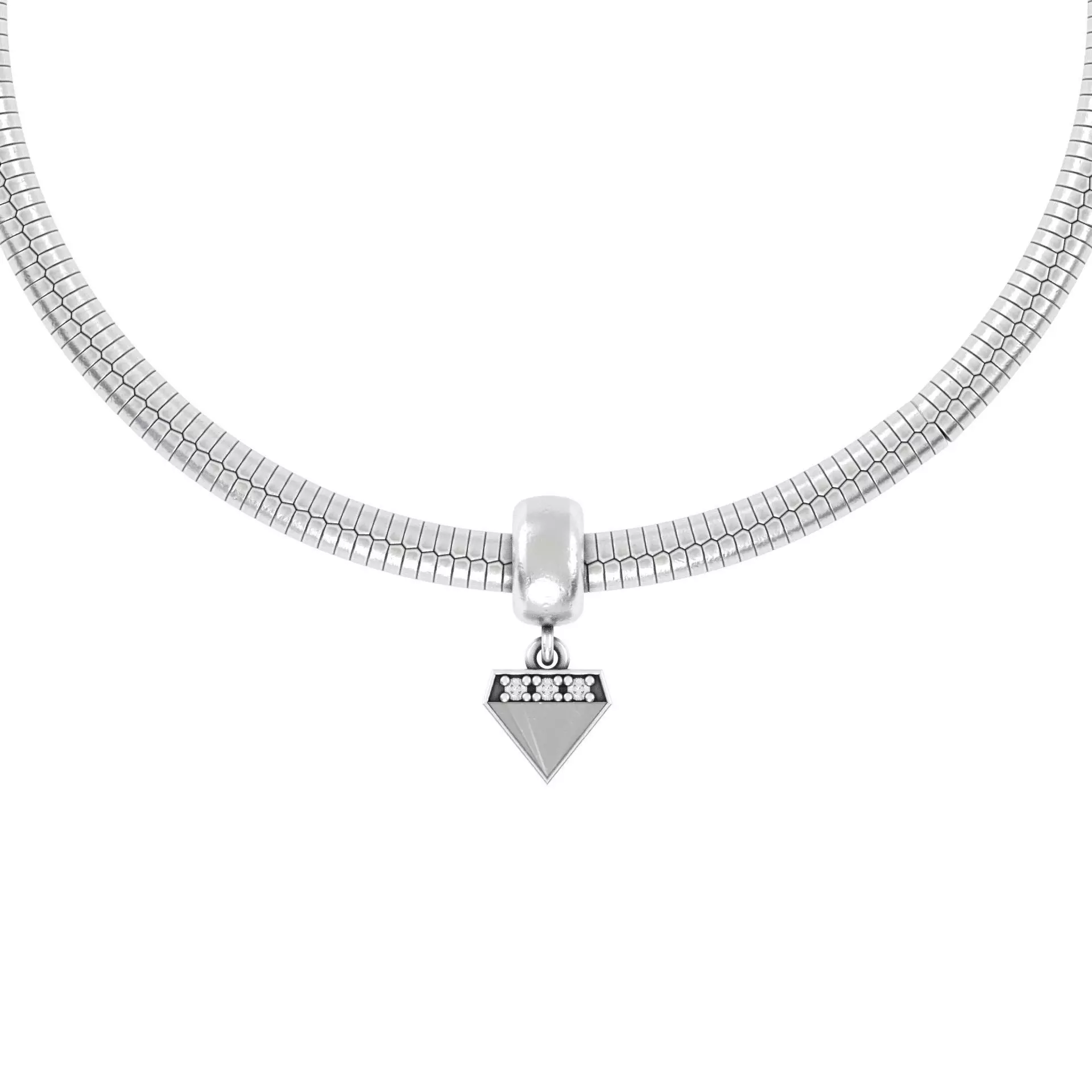 Diamond Charm 3D print model_0