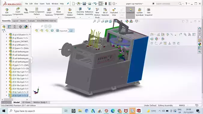papercup forming machine