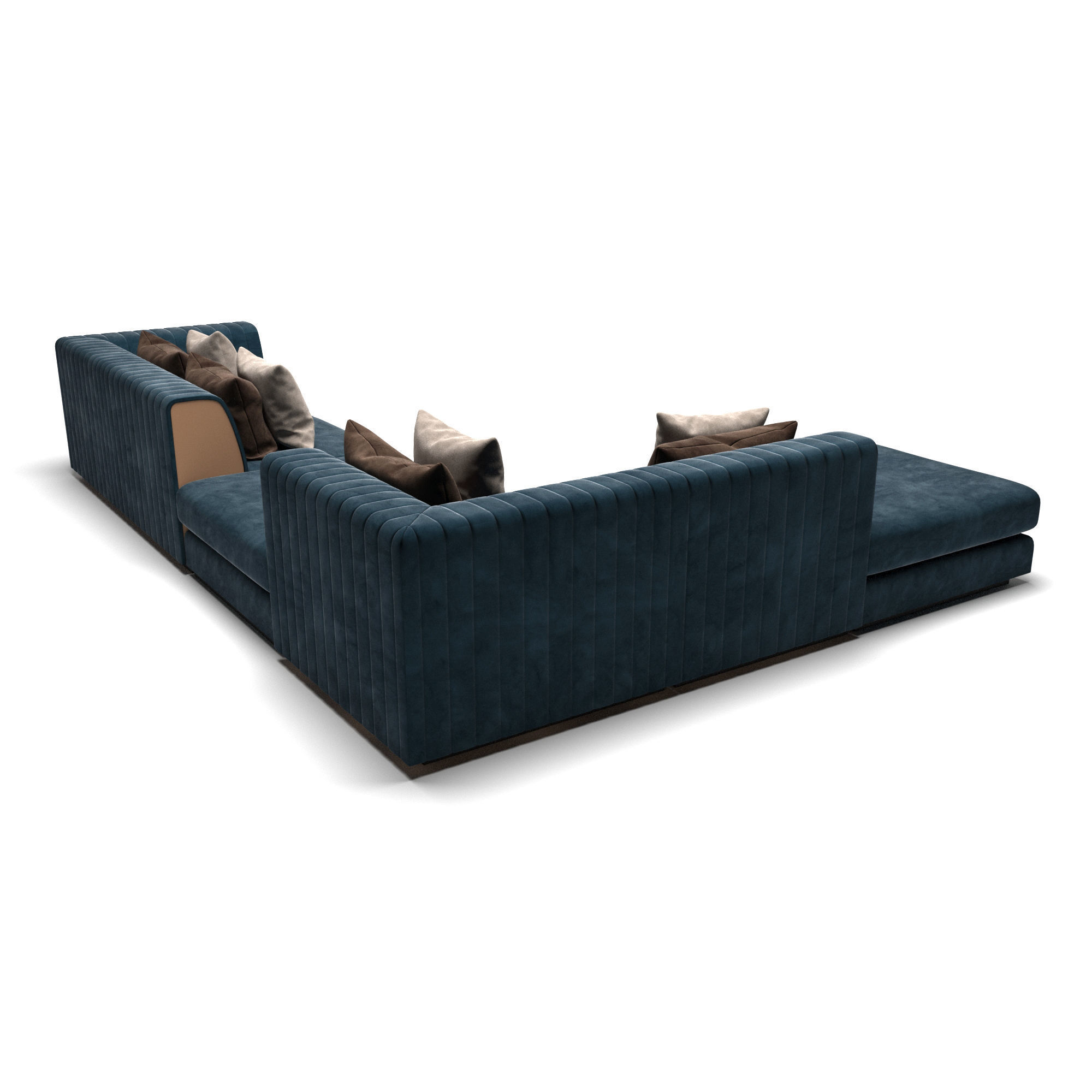 Laskasas Harry Modular Sofa 3D model_4