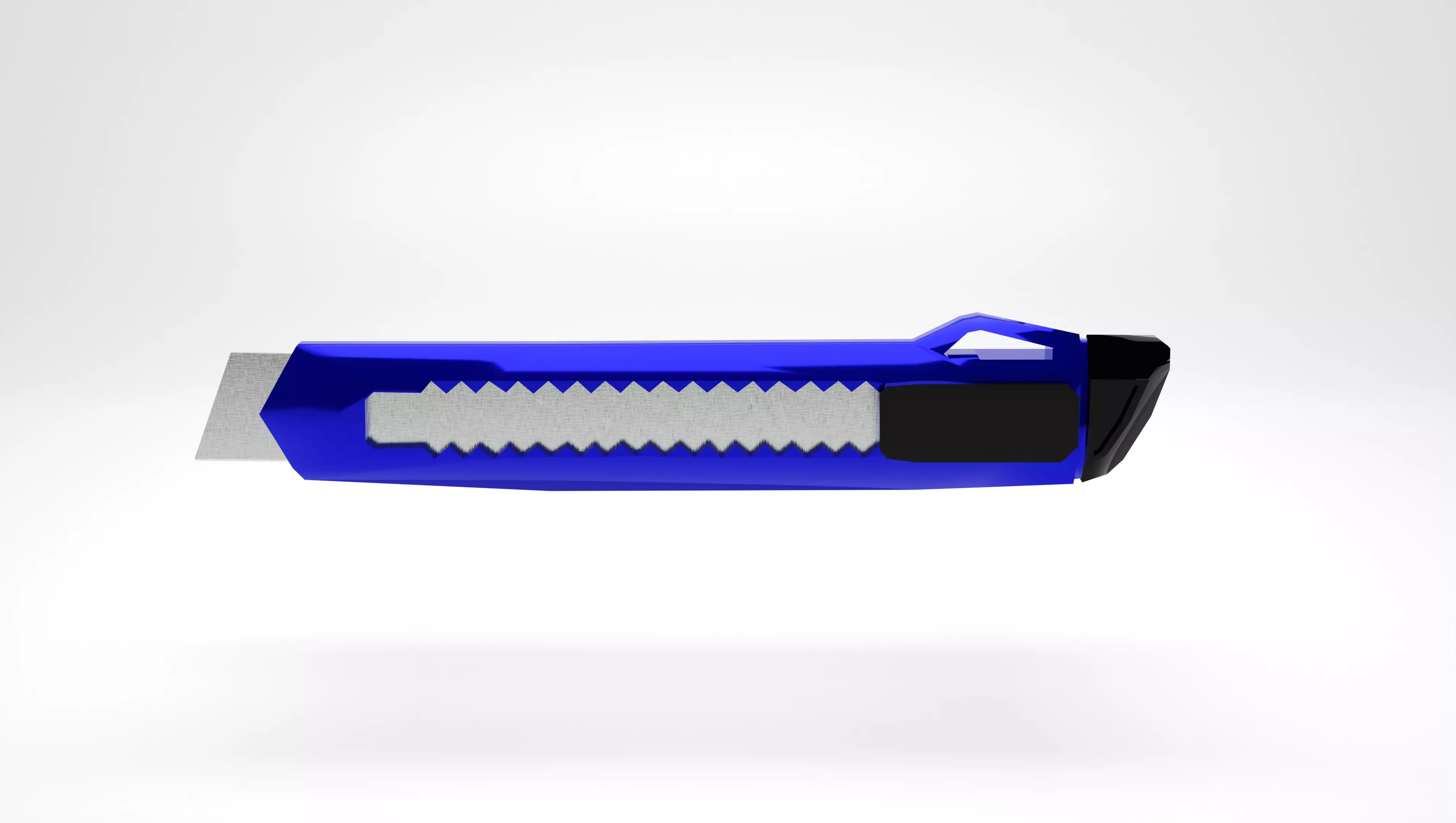 Low Poly - Carpet Knife Low-poly 3D model_0