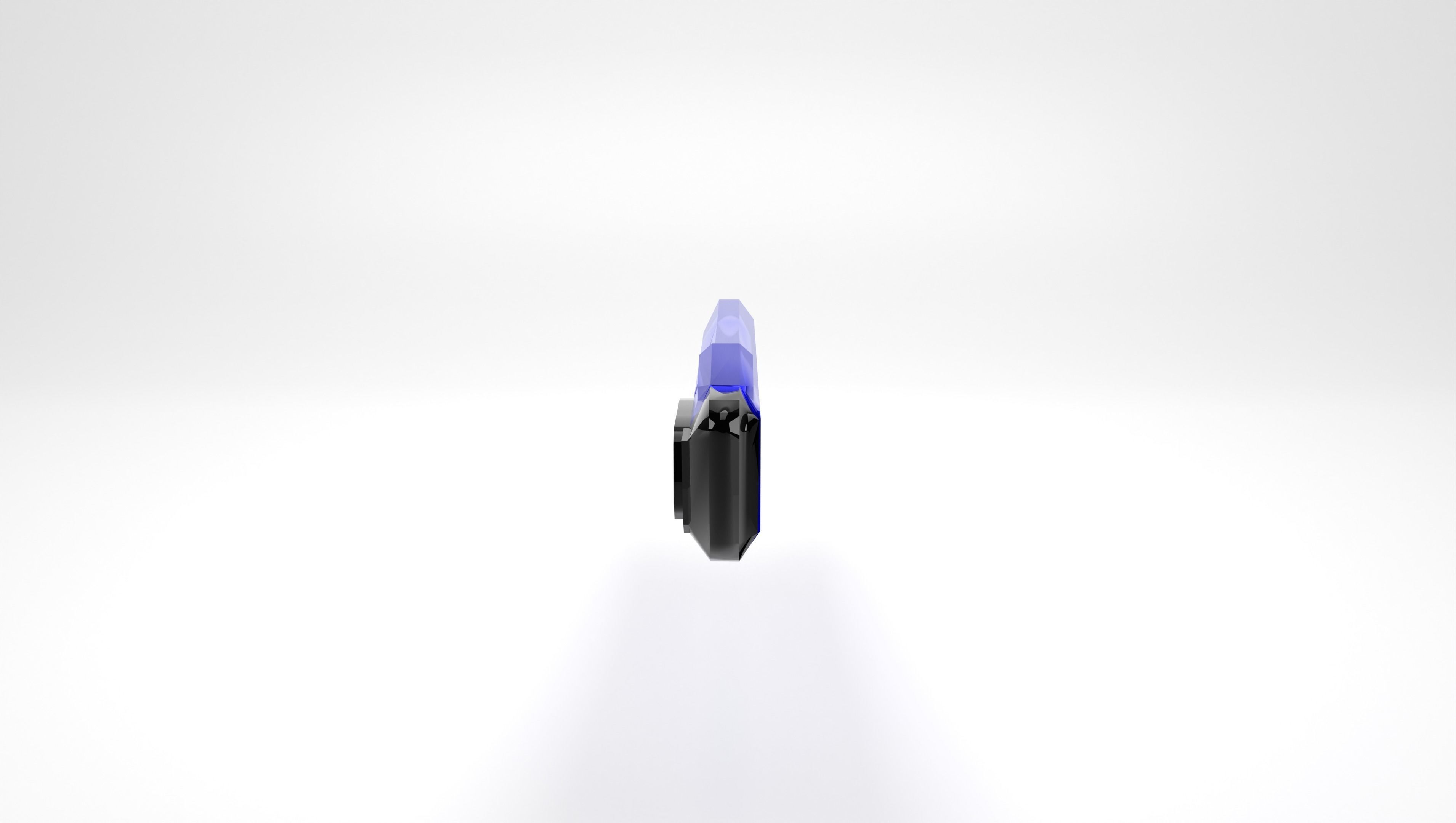 Low Poly - Carpet Knife Low-poly 3D model_3