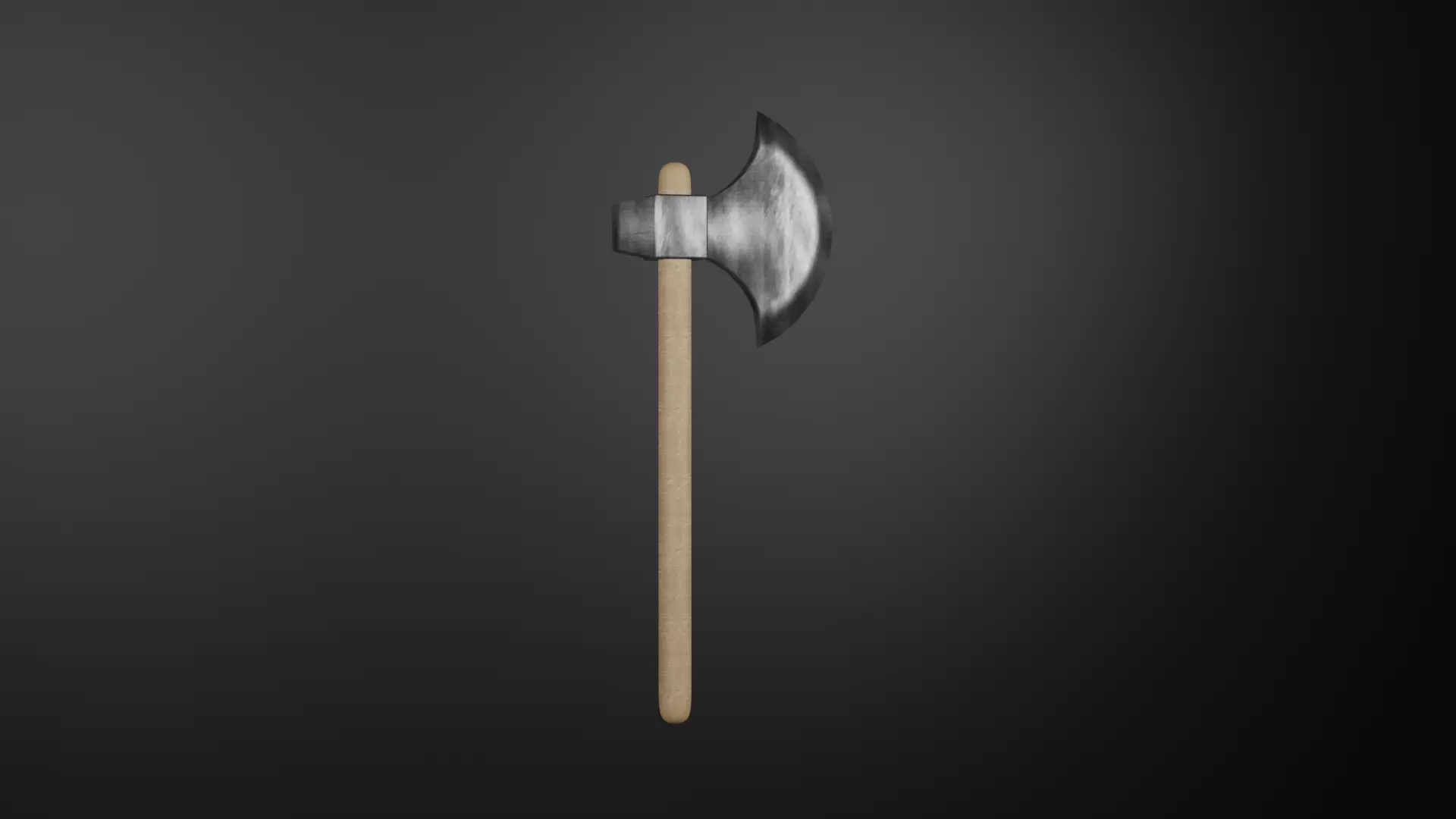 Low-Poly Axe Free 3D model