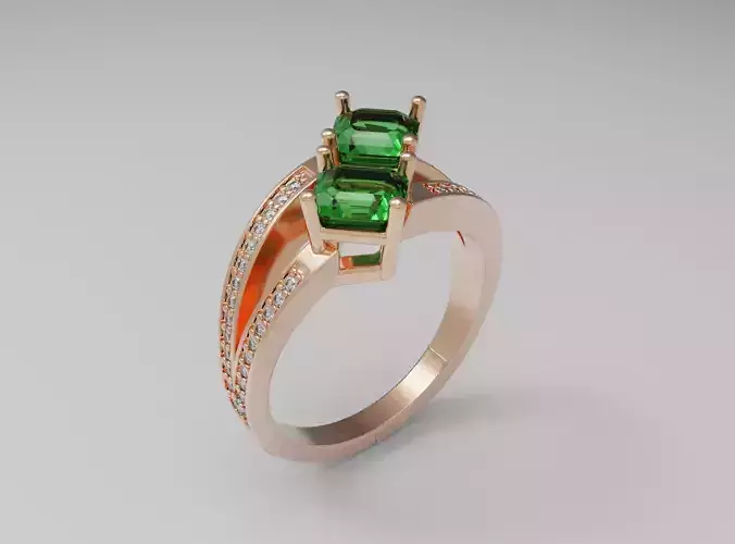Emerald ring