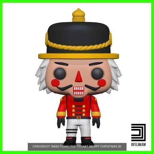 Merry Christmas Xmas Kit Bundle Pack Funko Pop 3D Model Collection_4