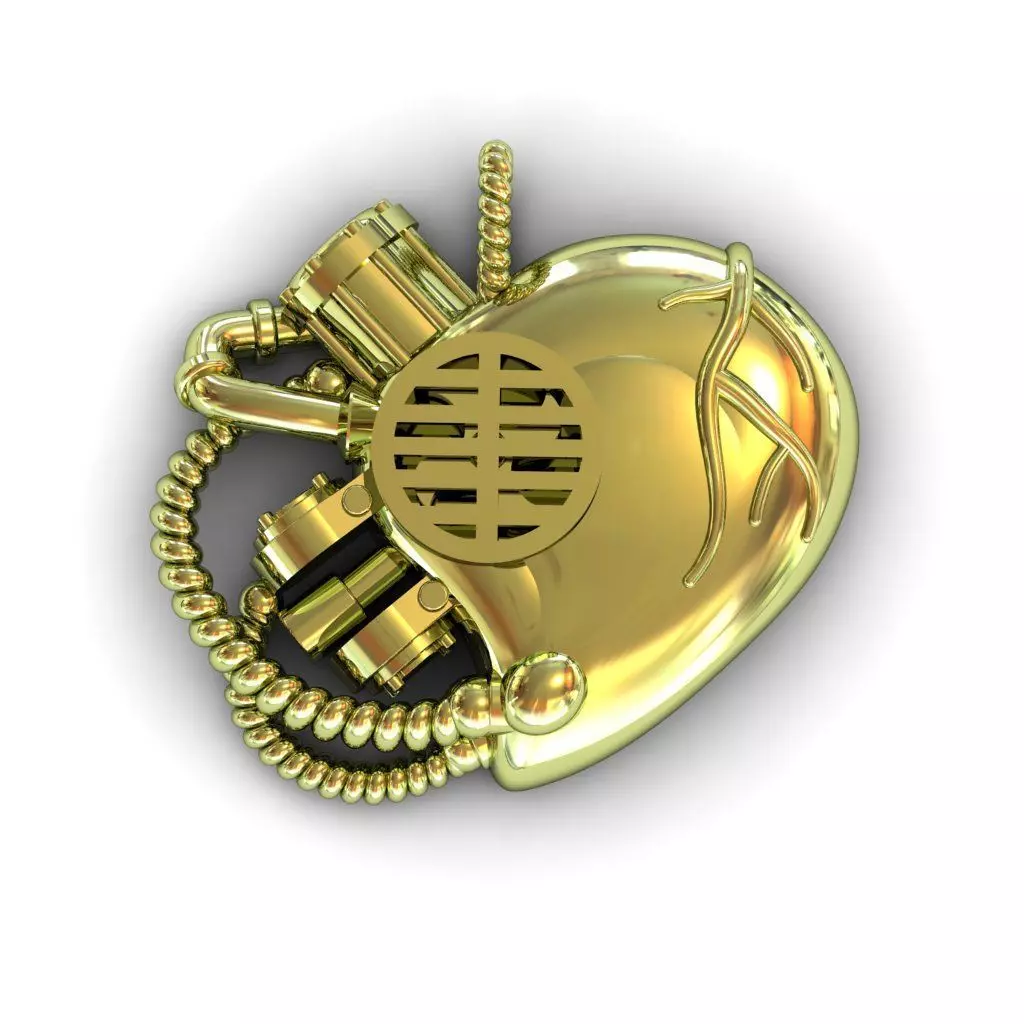 heart motor 3D model_0