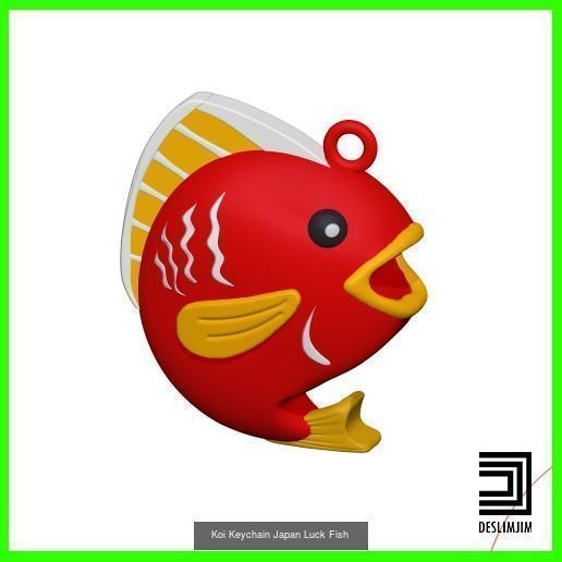 Keychain Kit bundle pack Fish Nes and Nintendo Switch 3D Model Collection_2