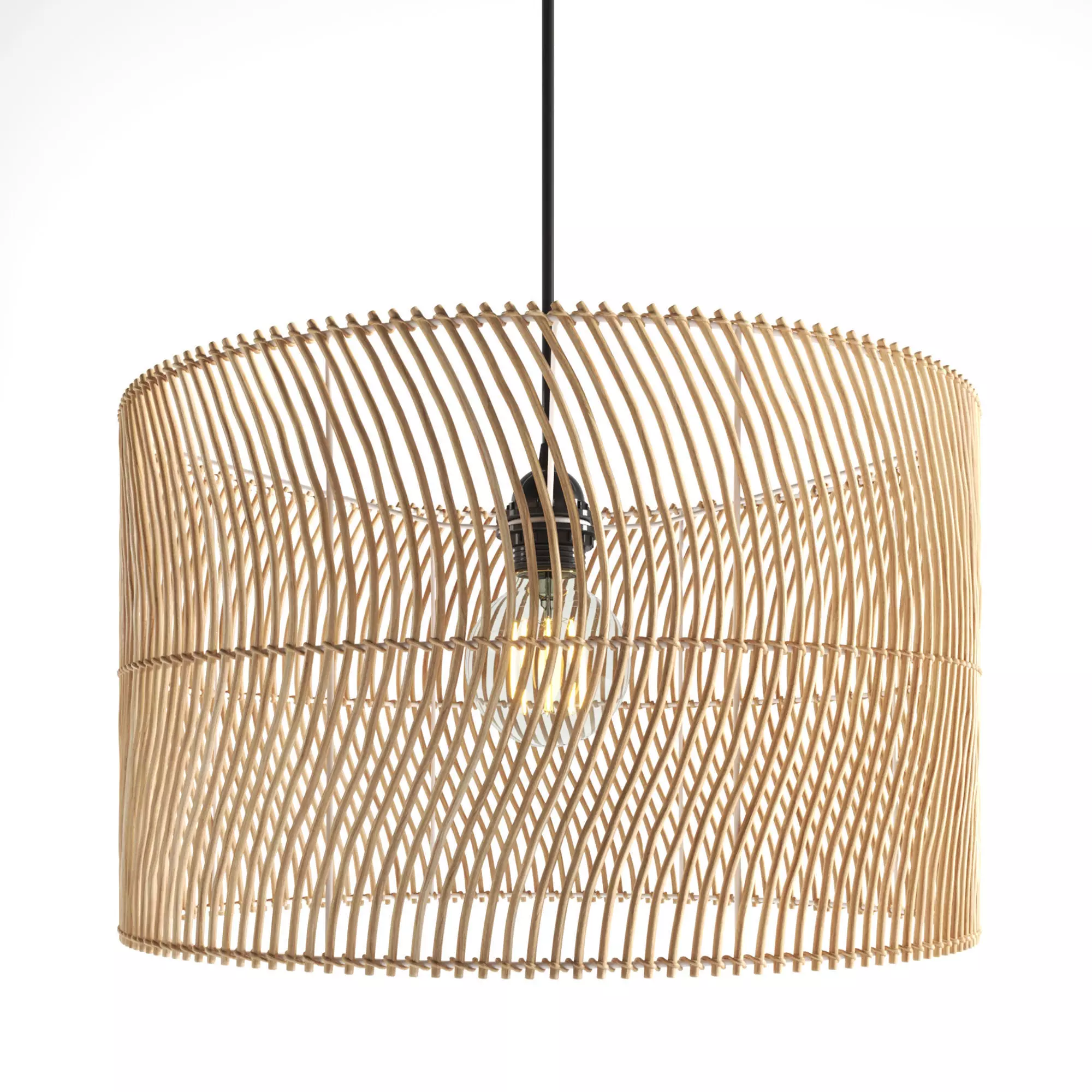 Java Lamp Shade 3D model_0