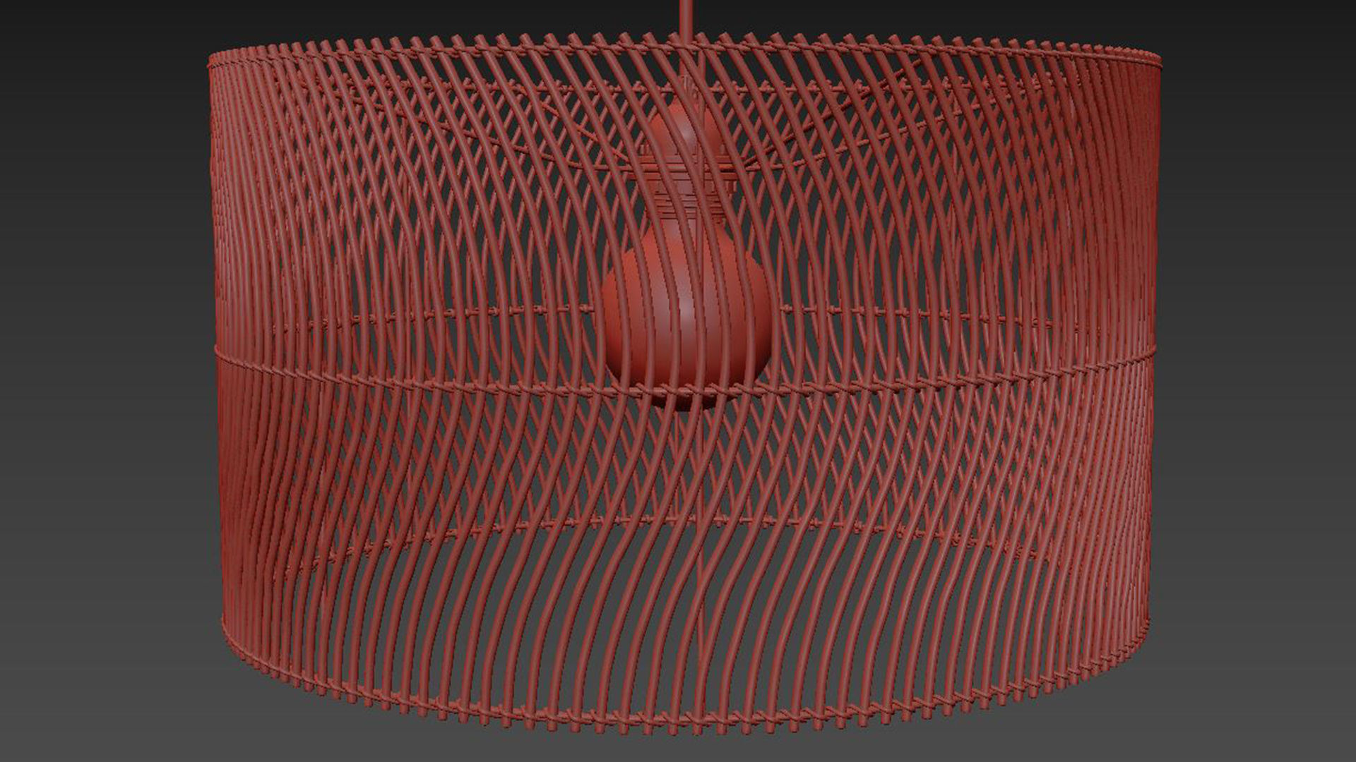 Java Lamp Shade 3D model_2