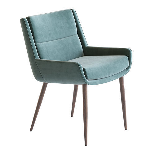 Naughtone Hush chair 3D model 2