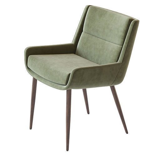 Naughtone Hush chair 3D model 4