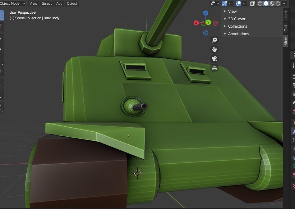 My Sherman Tank 3D model_11