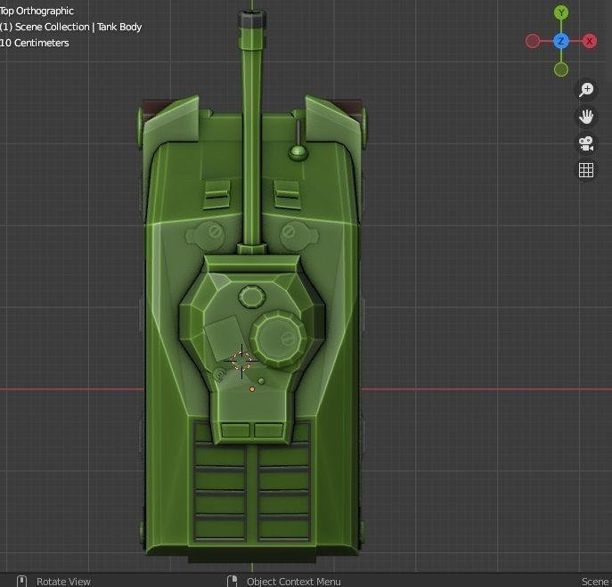 My Sherman Tank 3D model_6