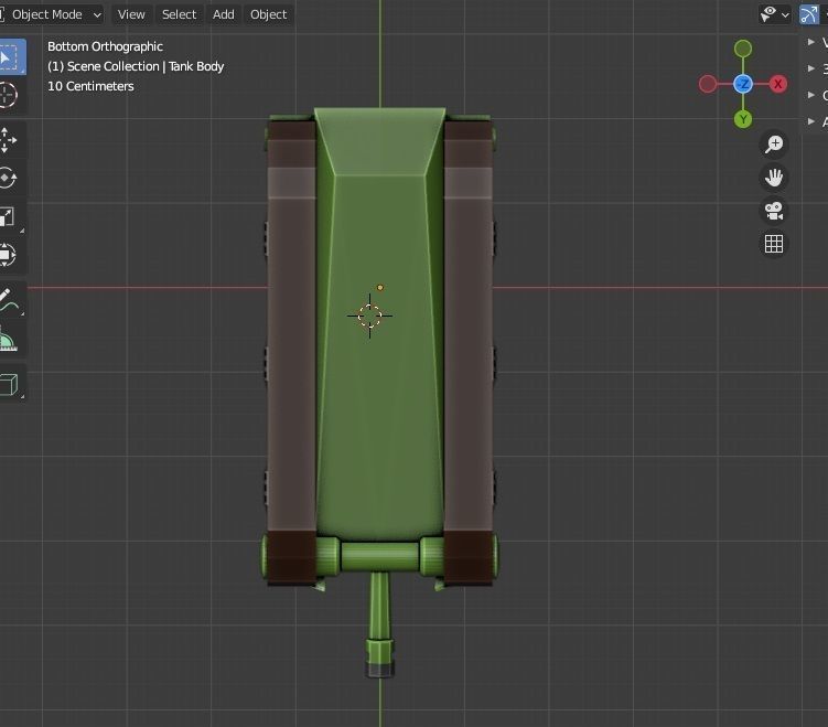 My Sherman Tank 3D model_10