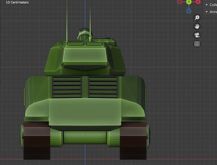 My Sherman Tank 3D model_8