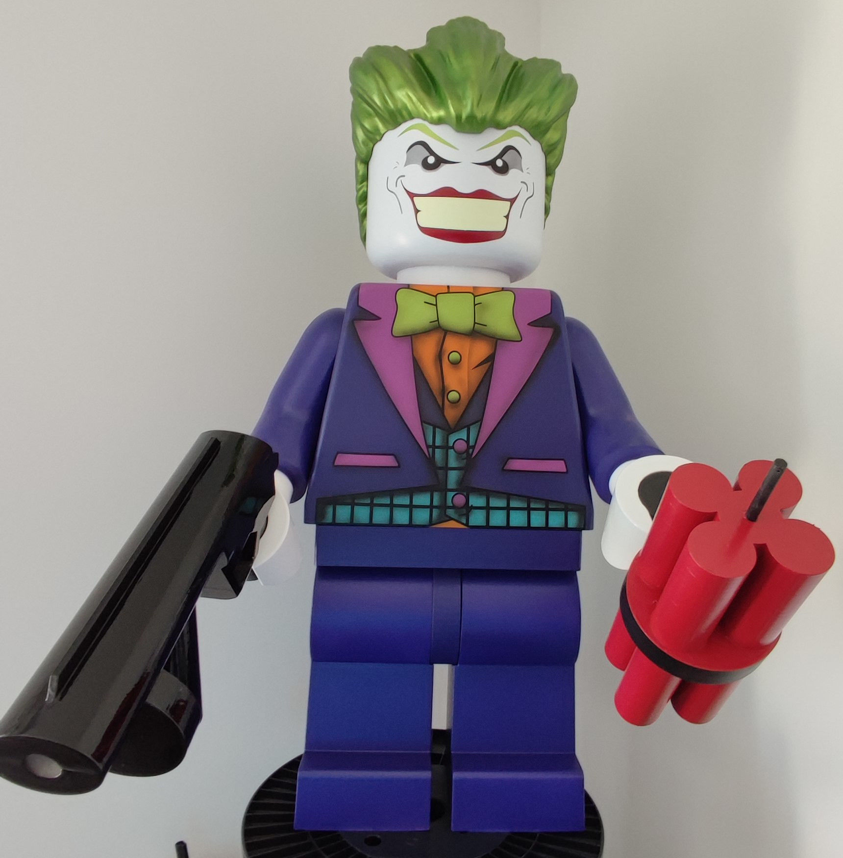 LEGO JOKER - 74 CM 3D print model 3D print model_2