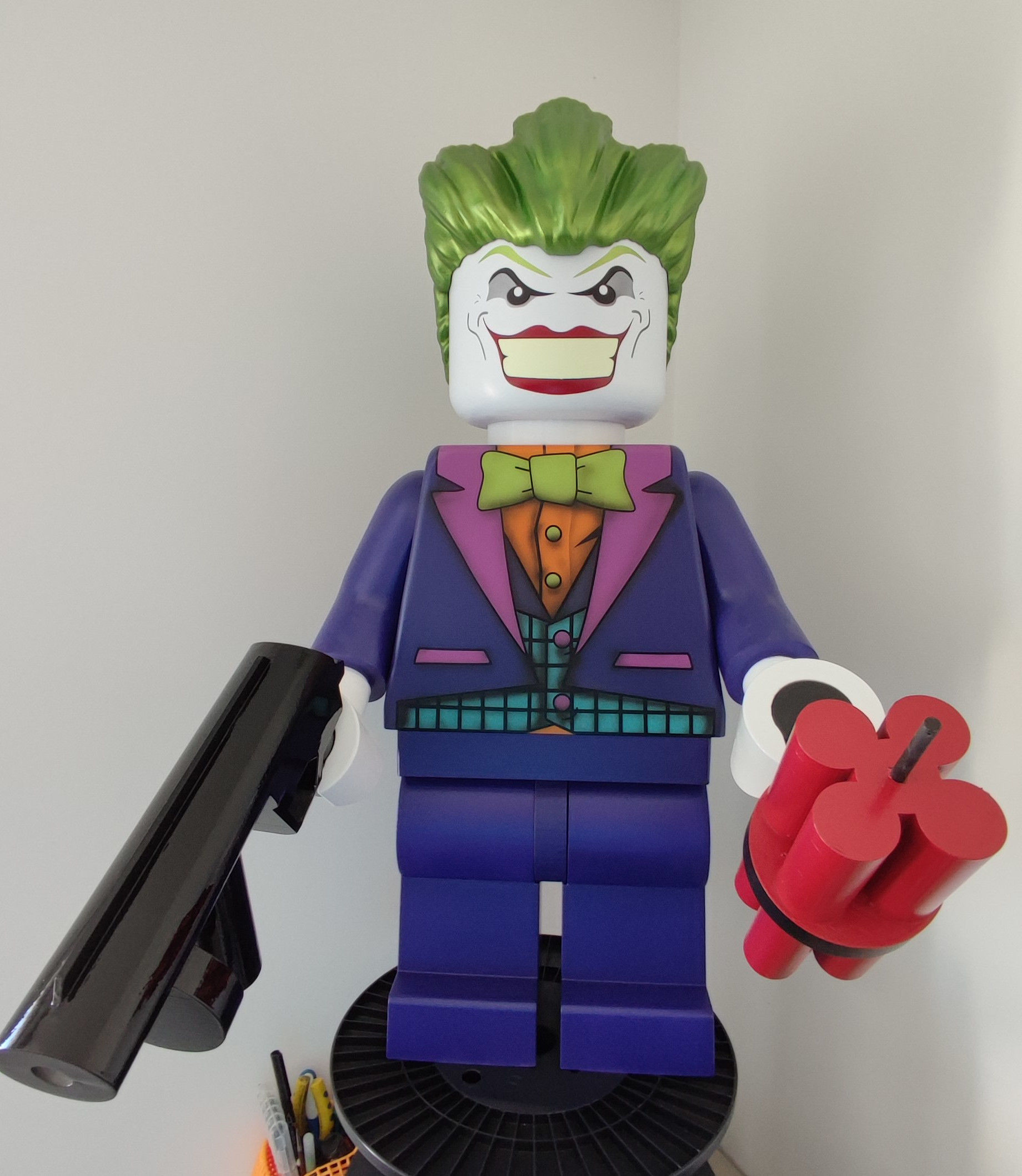 LEGO JOKER - 74 CM 3D print model 3D print model_7