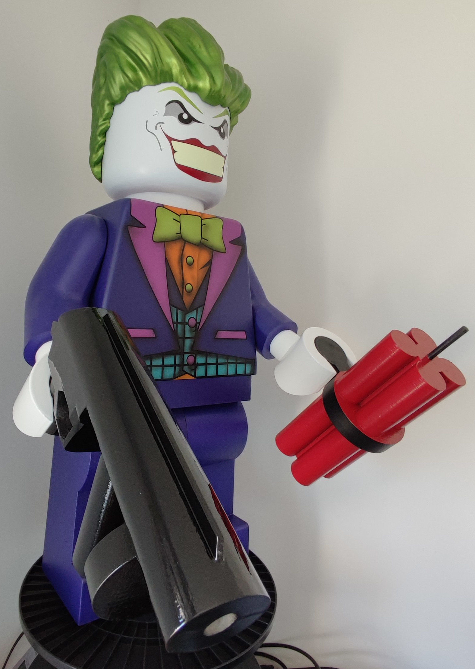 LEGO JOKER - 74 CM 3D print model 3D print model_5