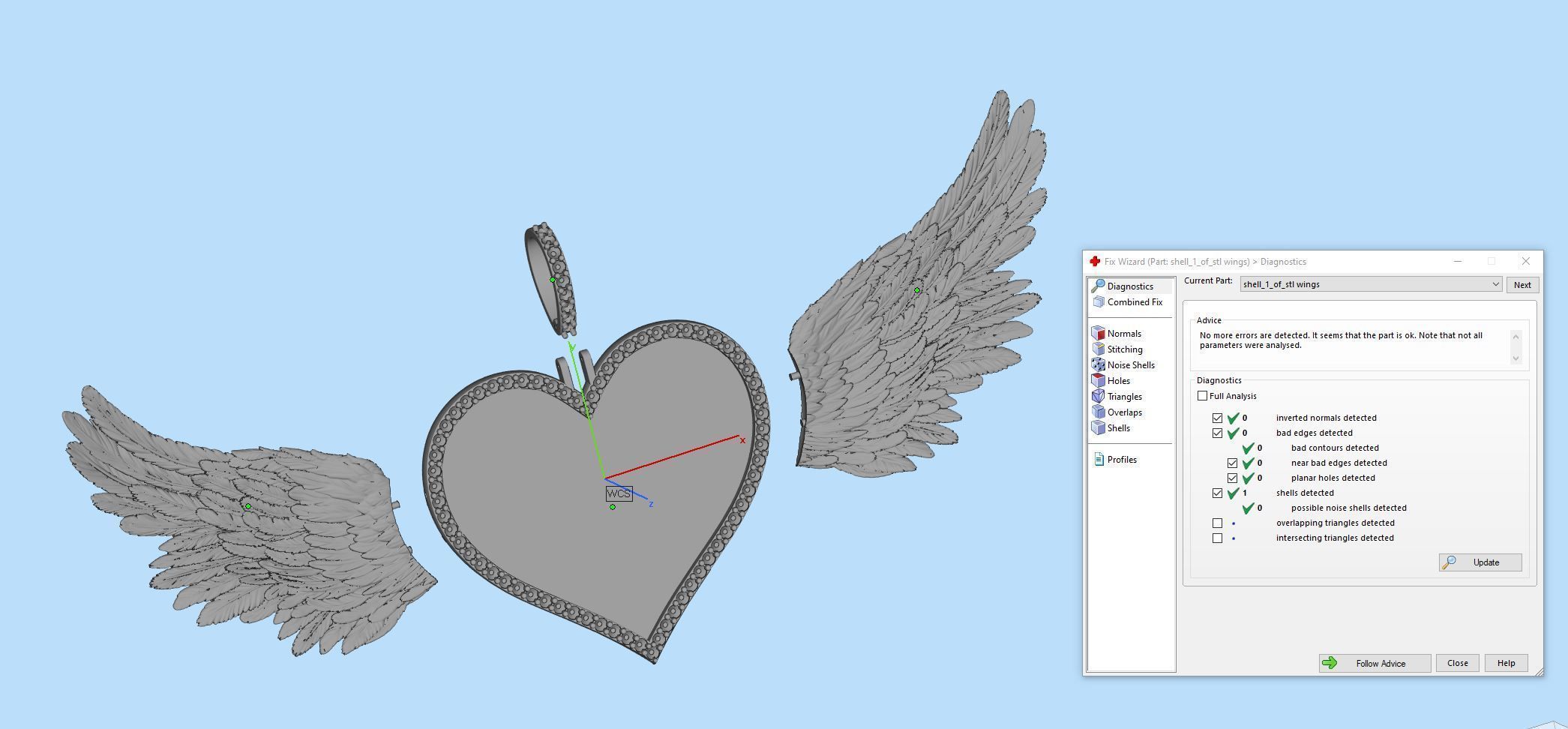 Heart Frame Big Size 2 Options 3D print model_11