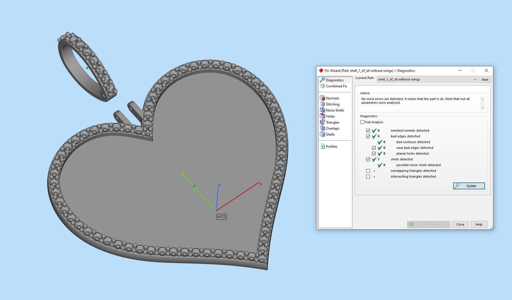Heart Frame Big Size 2 Options 3D print model_13