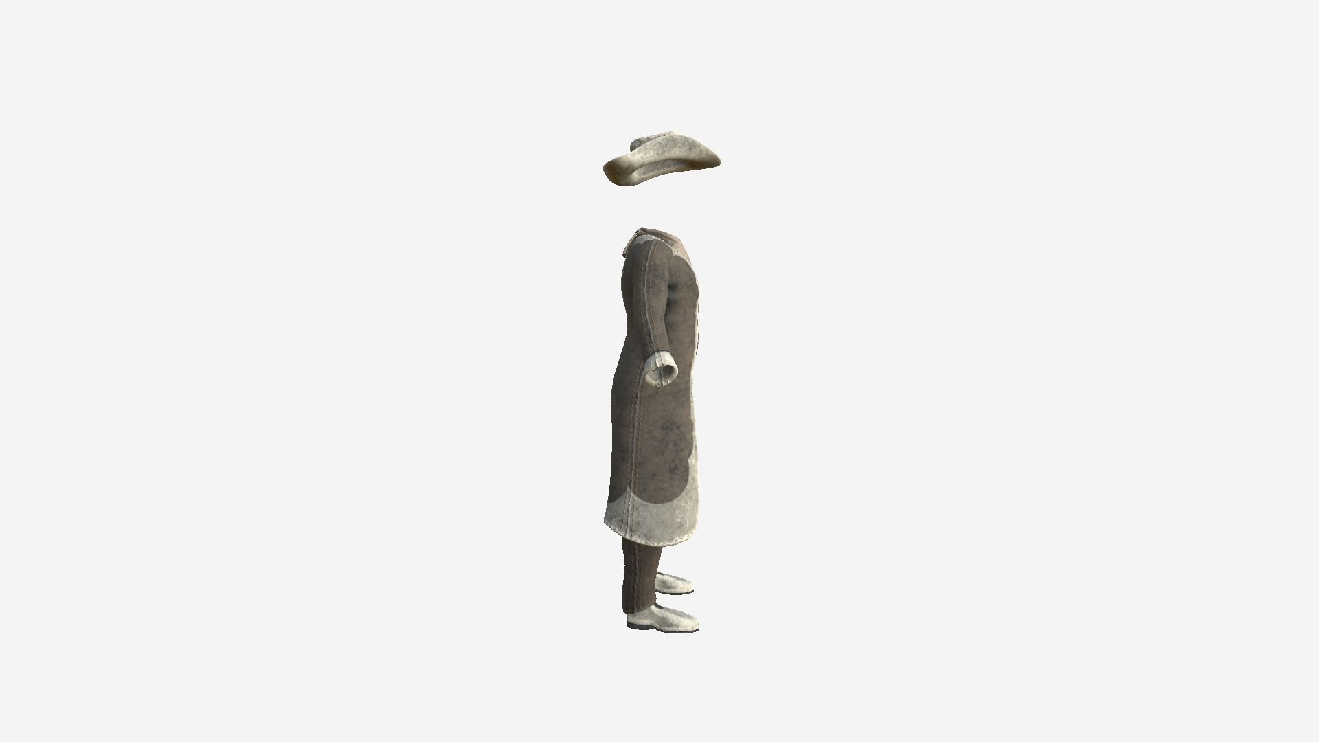 08 Cowboy Outfits A - Character Fashion Design 3D Model Collection_20