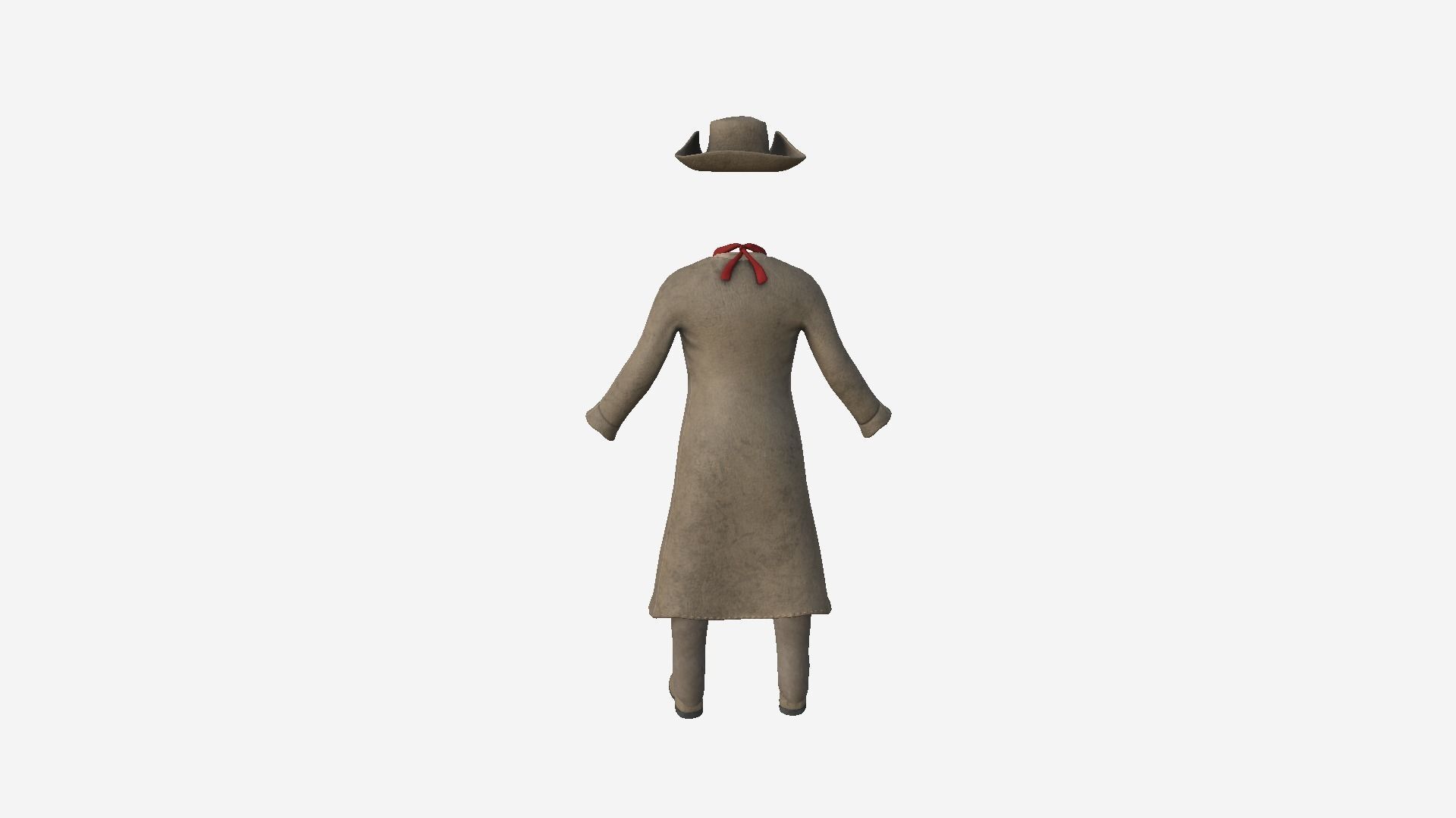 08 Cowboy Outfits A - Character Fashion Design 3D Model Collection_36