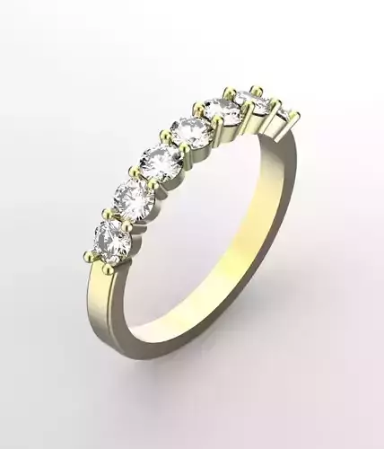 diamond ring 3 mm stones 