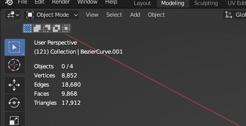 FOUR INPUT CORDED SOCKET 3D model_6