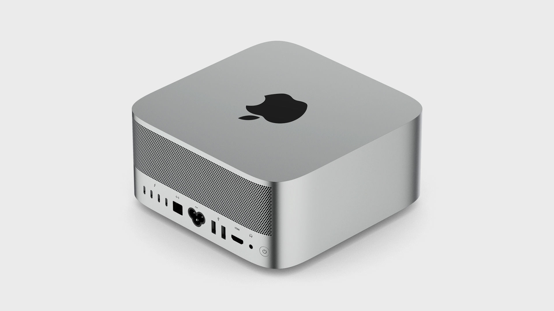 Apple Mac Studio 2022 Mini Desktop Computer 3D model_3