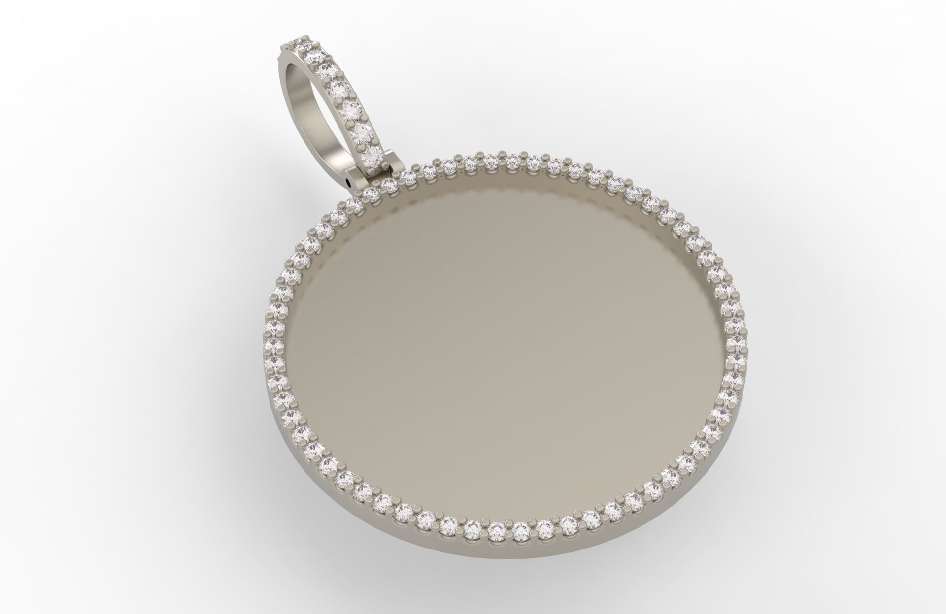 Round Frame Small Size 2 Options  3D print model_6