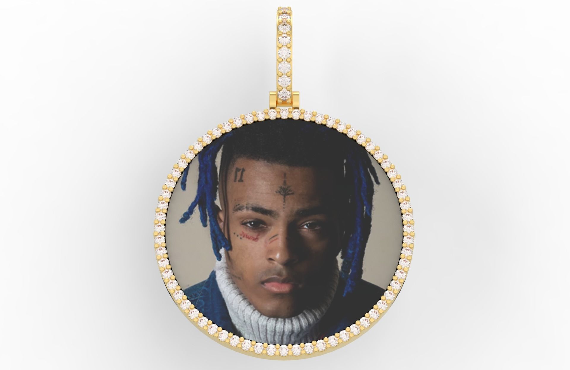 Round Frame Small Size 2 Options  3D print model_5