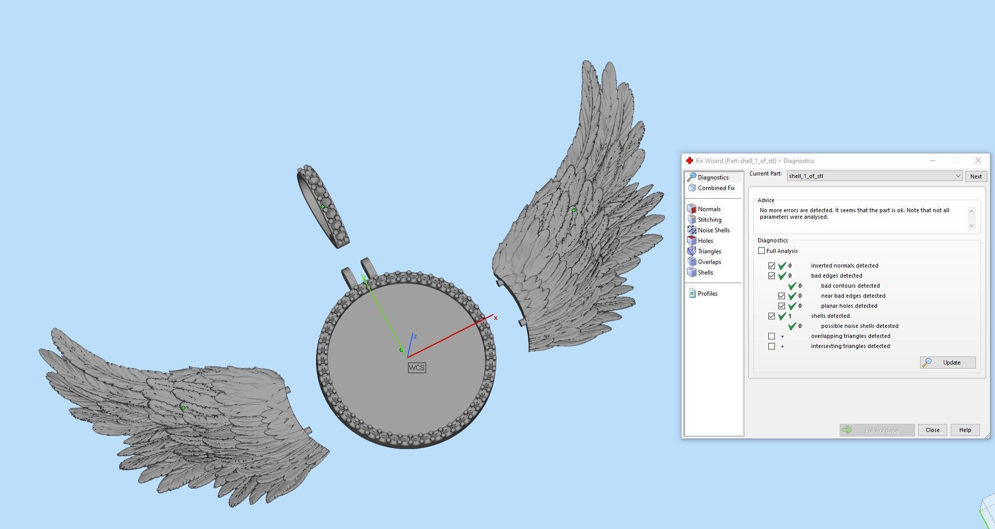 Round Frame Small Size 2 Options  3D print model_16