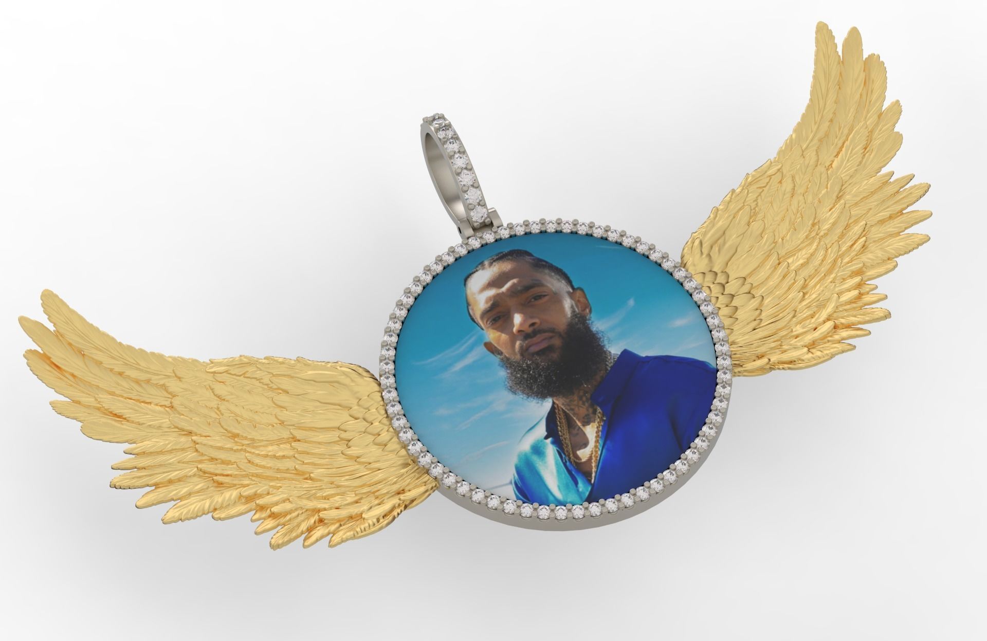 Round Frame Small Size 2 Options  3D print model_1