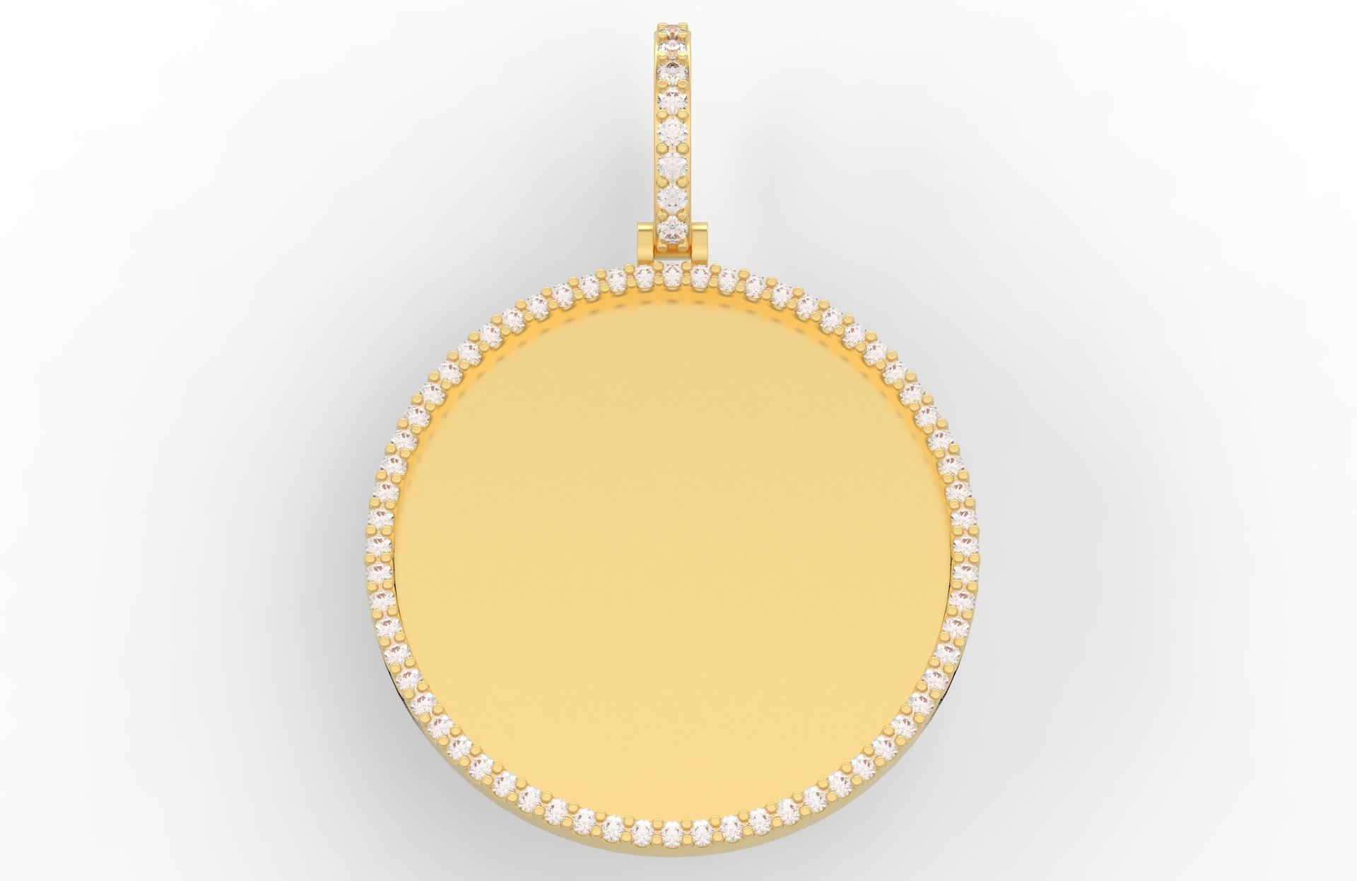 Round Frame Small Size 2 Options  3D print model_7
