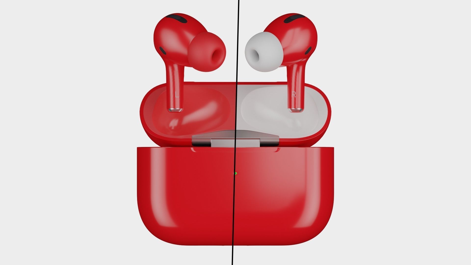 Airpods pro 3D model_10
