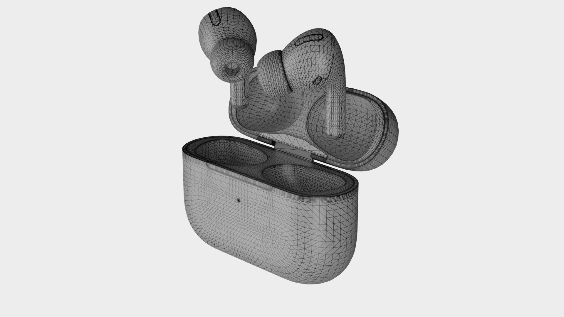Airpods pro 3D model_12