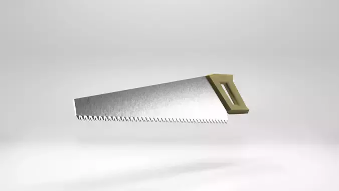 Low Poly - Woodsaw saw blade