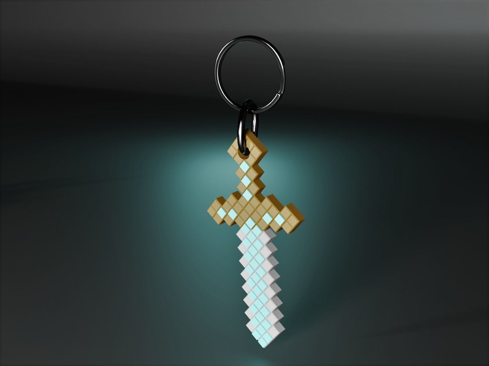 Sword Minecraft 3D print model_6