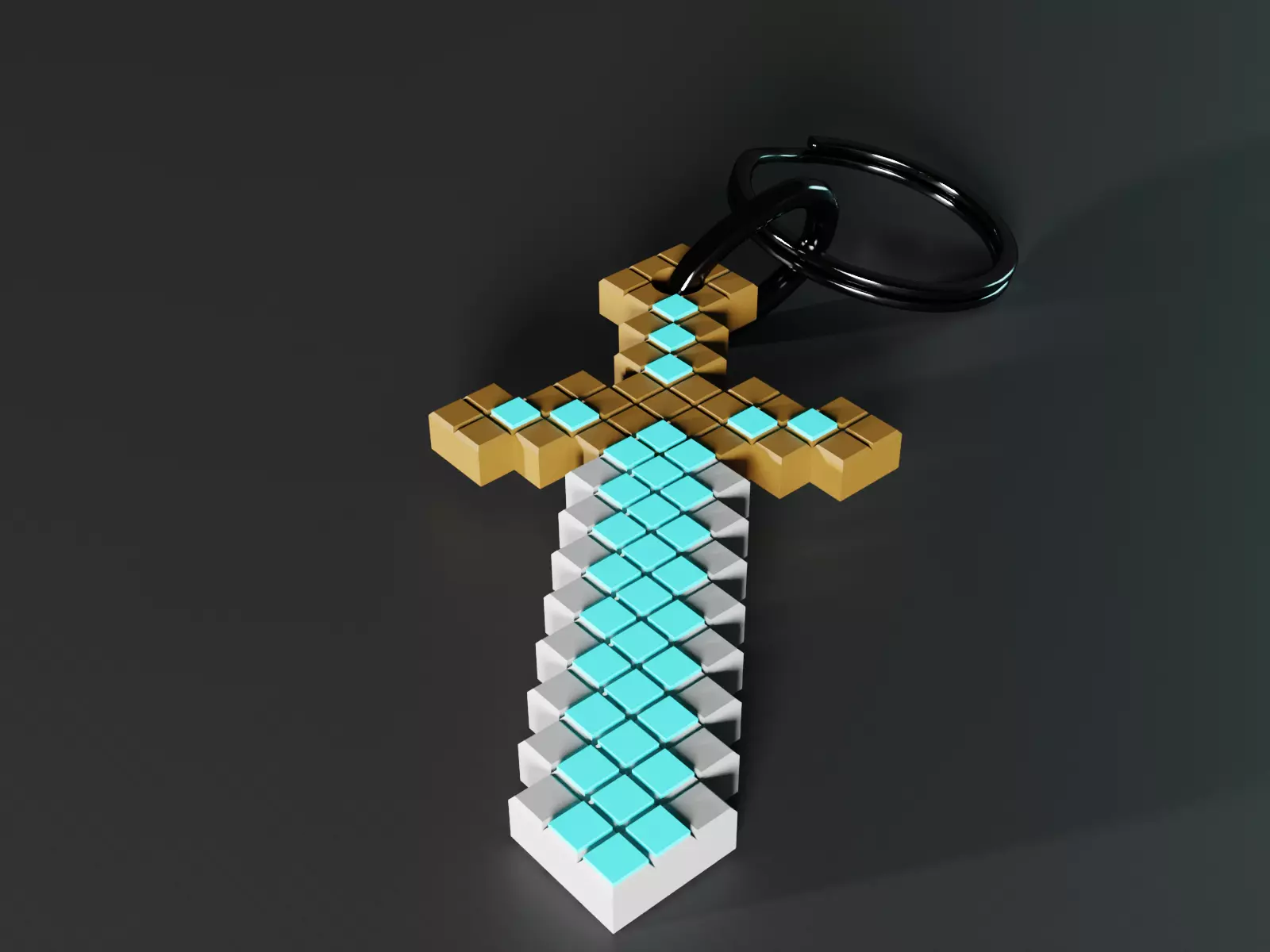 Sword Minecraft 3D print model_0