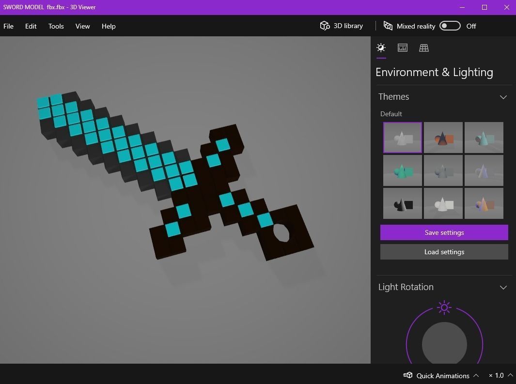 Sword Minecraft 3D print model_16