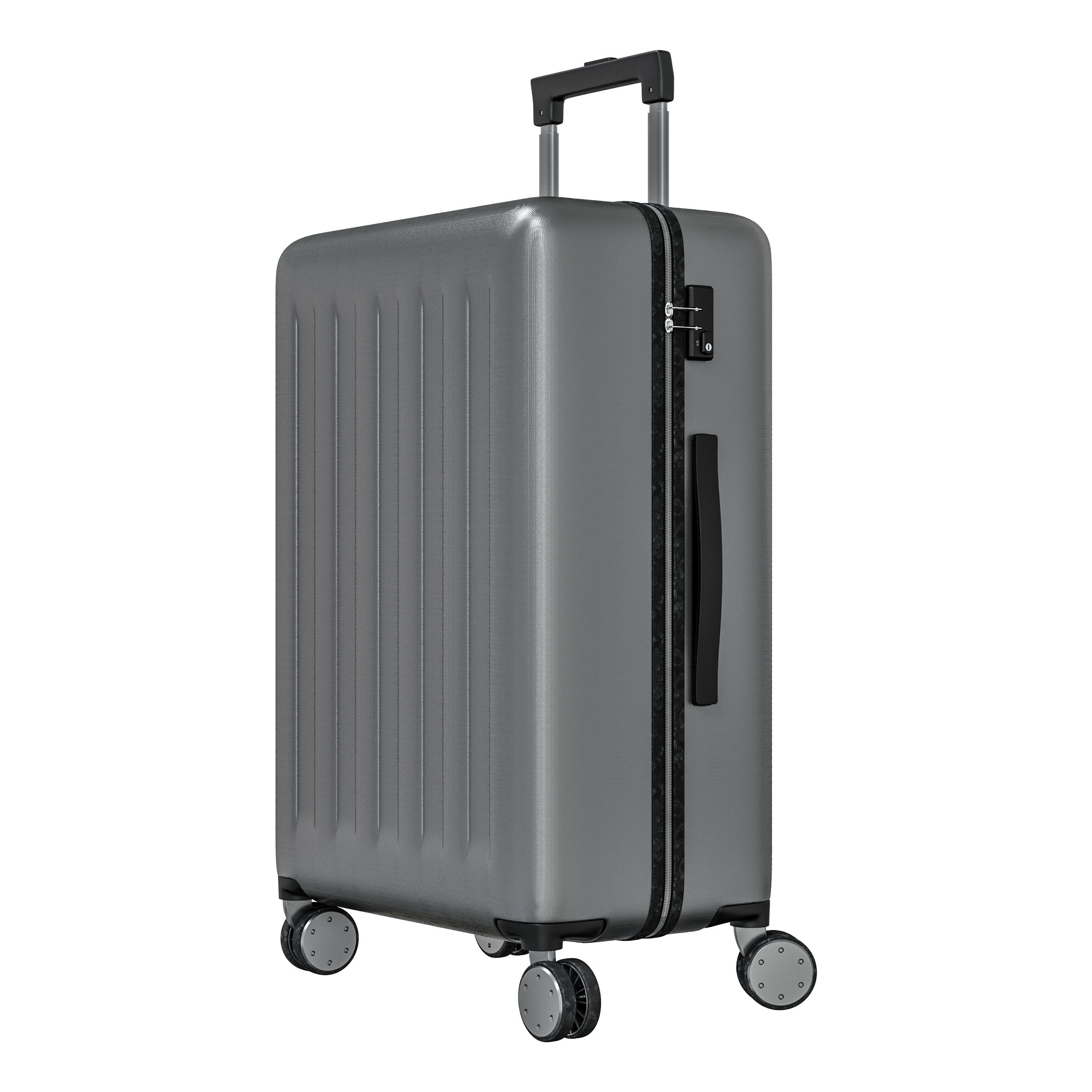 Travel suitcase Xiaomi RUNMI 90 Points Gray Stars 3D model_1