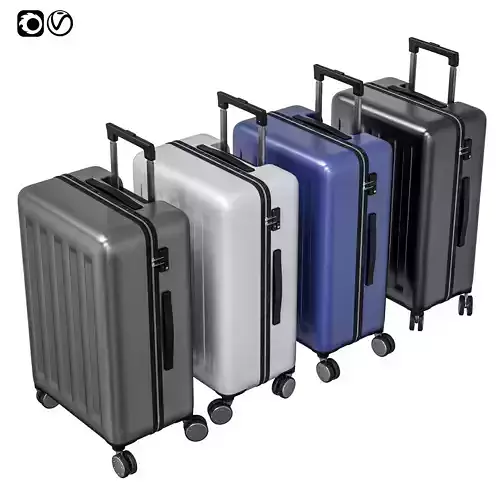 Travel suitcase Xiaomi RUNMI 90 Points Gray Stars